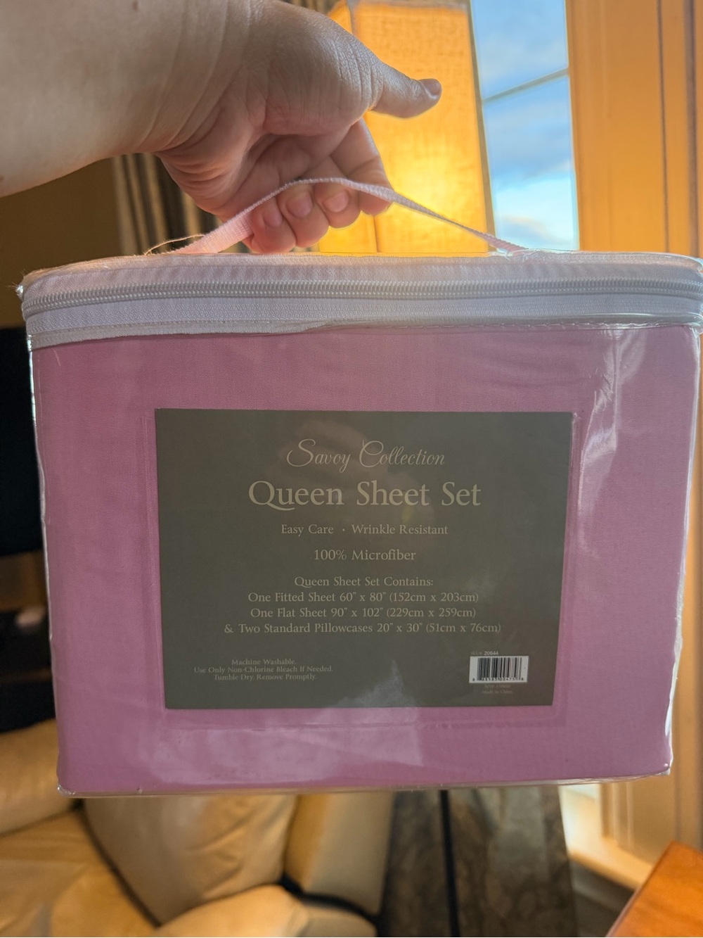 Queen Sheet Set - Pink
